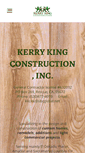 Mobile Screenshot of kerrykingconstruction.com